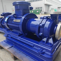 Pompe à entraînement magnétique en acier inoxydable personnalisable, certification ISO, transfert de liquides chimiques, pompe d'usine