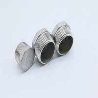 Raccord de tuyauterie en acier inoxydable 304 316, bouchon hexagonal, NPT BSPP BSPT, classe de pression 150LB