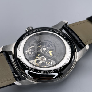 Orologio da <span class=keywords><strong>Uomo</strong></span> OEM con Movimento Meccanico Automatico, Quadrante Scheletrato e Cinturino in Vera Pelle - Product Image 2