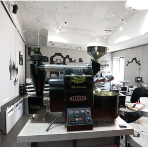 เครื่องคั่วกาแฟอัตโนมัติ5กก. พร้อมหน้าจอสัมผัส PLC อากาศสำหรับใช้ในบ้านได้รับการรับรองจาก USA UK ออสเตรเลีย - Product Image 2