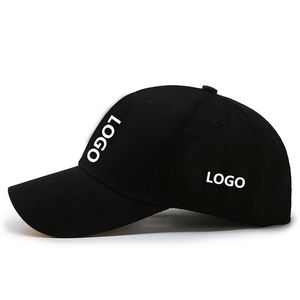 Man Four Seasons Adjustable <strong>Black</strong> Cotton <strong>Ny</strong> Letters Embroidered Baseball <strong>Cap</strong> - Product Image 5