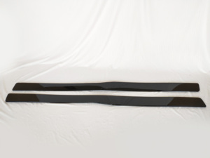 Extensiones de faldas laterales estilo PSM negro brillante para <span class=keywords><strong>BMW</strong></span> F80 M3 F82 <span class=keywords><strong>M4</strong></span> - Product Image 3