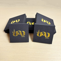 Logo personnalisé boîte d'emballage en papier kraft brun couvercle et boîte cadeau de base avec fenêtre en PVC transparent