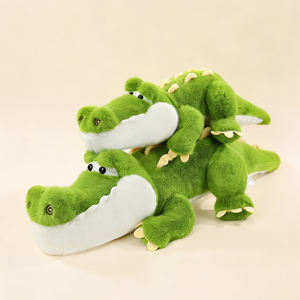 Peluche mignonne de crocodile pour garçon, jouet apaisant pour enfant, cadeau d'anniversaire, idéal pour dormir - Product Image 1