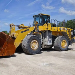 Chargeur sur pneus d'occasion Komatsu WA600-6 en bon état à vendre Chargeur frontal Komatsu WA100 WA300 WA380 WA470 WA510 à bas prix - Product Image 1