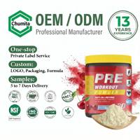 Chumita Gain, Polvo Pre-Entrenamiento con BCAA para Adultos, para Aumentar la Masa Muscular, la Fuerza, la Resistencia Deportiva y la Energía, Suplemento con Certificación HALAL
