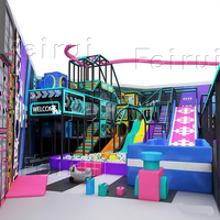Mega Parque de Atracciones Interior con Trampolín, Circuito de Cuerdas Integrado y Parque de Escalada para Centros de Entretenimiento Modernos