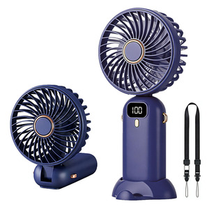 <b>USB</b> Handheld <b>Fan</b> <b>Mini</b> Portable Charging Foldable Plastic for Office & Student Car Outdoor Use Gift Foldable Portable Design 5-sp - Product Image 1