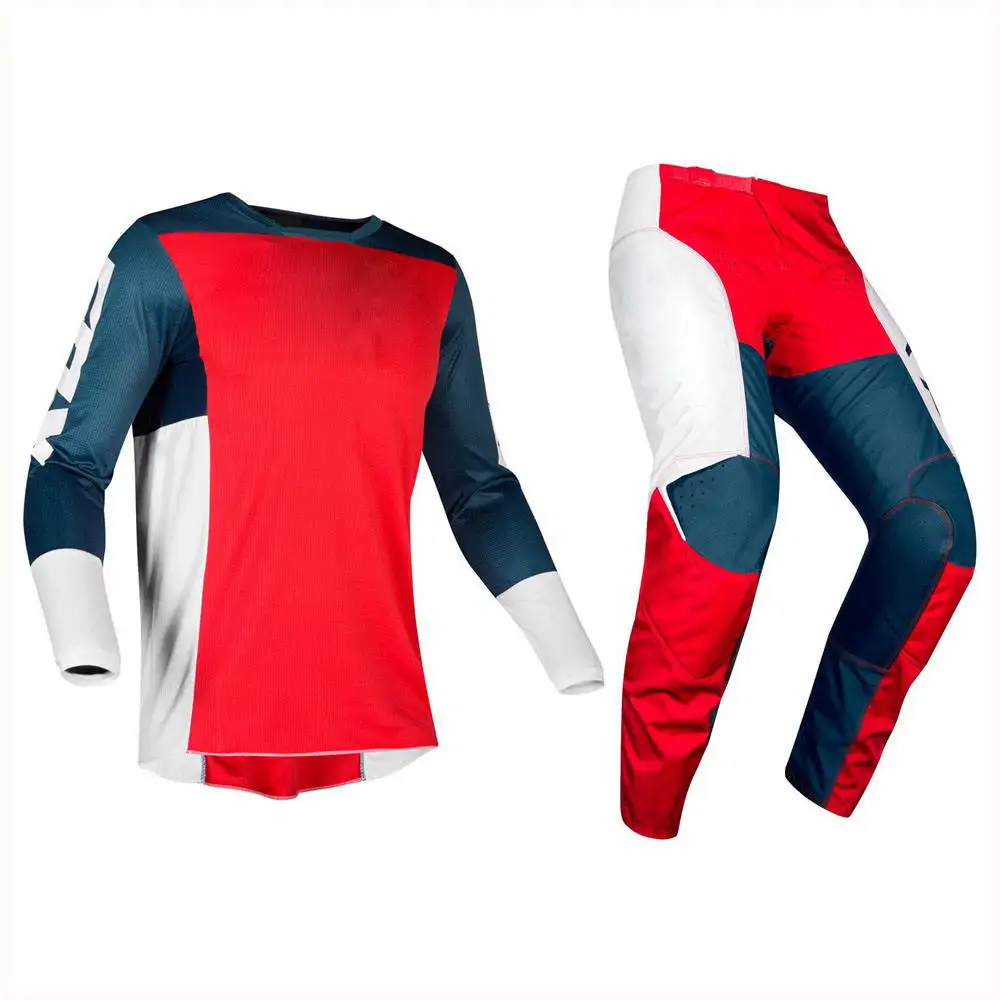 Мотокросс гоночный костюм для мотокросса, ветрозащитная комбинация брюк и Джерси, униформа для мотоцикла, мотокросса, спортивная одежда