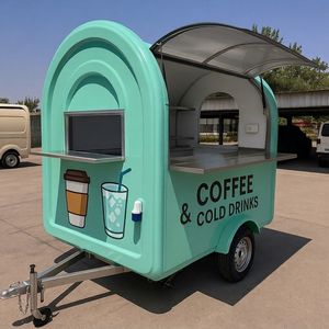 OEM Hotdog Coffee <b>Small</b> Carts Trailers For Malaysia Mobile Fast Food Truck - Product Image 1