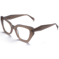 Monture de lunettes œil-de-chat tendance Elan Optical YB6303 pour femme, en acétate, à monture complète, stock important