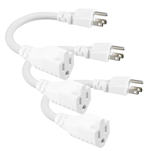 Mỹ tiêu chuẩn <span class=keywords><strong>14awg</strong></span> máy tính NEMA 515p đến 515r sjtw Heavy Duty 3 prong Monitor PC dây điện - Product Image 3