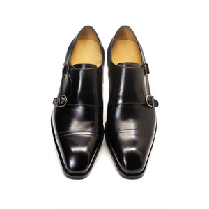 Zapatos de cuero genuino hechos a mano de alta calidad, elegantes y modernos, transpirables, para negocios, oficina y uso casual. - Product Image 3