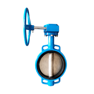 Vanne papillon à bride en fonte ductile à commande <span class=keywords><strong>pneumatique</strong></span> API 609 DN200 GG25 - Product Image 4