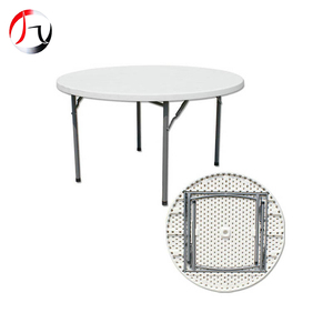 Bán Buôn <span class=keywords><strong>Stackable</strong></span> Chân Trắng Ngoài Trời Mật Độ Cao Polyethylene Nhựa Vòng Bảng - Product Image 4