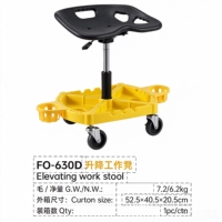 Chariot d'atelier roulant réglable 630x730mm JL-630