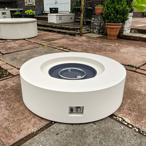 Brasero d'intérieur au gaz avec puissance de chauffage de 48 000 BTU, fonction de cuisson BBQ pour les rassemblements en jardin et en cour - Product Image 4