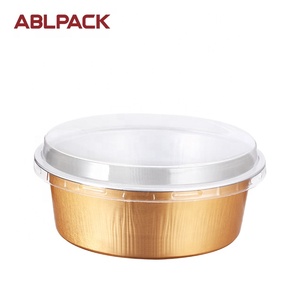ABLPACK Récipients alimentaires jetables en <span class=keywords><strong>aluminium</strong></span> pour micro-ondes 150ml Tasses de cuisson en <span class=keywords><strong>aluminium</strong></span> pour <span class=keywords><strong>emballage</strong></span> <span class=keywords><strong>alimentaire</strong></span> - Product Image 6