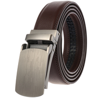 Ceinture à boucle à cliquet pour homme LY33-0134-1, largeur 3,0 cm, tendance