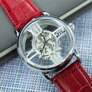 Reloj Deportivo para Hombre 2023, Estilo Industrial-Mecánico con Diseño Esqueletizado Transparente - Product Image 3