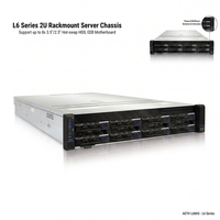 Servidor Barebone Aethlumis 2U L6 OEM ODM, 8 Bahías, 3.5'', Soporte Hot Swap, 7 Ranuras PCIe para Servidor de Transmisión de Video en Bucle Continuo (CDN)