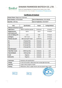 Magnezyum glisinat saf magnezyum glisinat sakin toz magnezyum glisinat tozu - Product Image 3