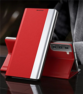 เคสแบบพับได้รุ่นใหม่สำหรับ Samsung Galaxy S9 <span class=keywords><strong>S8</strong></span> <span class=keywords><strong>Plus</strong></span> S10 S20 FE S21 S22 <span class=keywords><strong>Plus</strong></span> S23 S24 FE S25 Ultra พร้อมช่องใส่บัตรและขาตั้ง - Product Image 6
