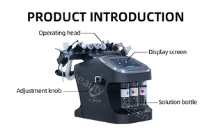 Máquina de Hidrodermoabrasión con Oxígeno Hydra Bubble – Equipo 10 en 1 para Rejuvenecimiento Facial y Dermoabrasión - Product Image 2