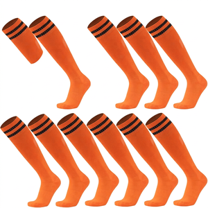 Calcetines de Fútbol de Invierno para Jóvenes y Adultos, de Alta Calidad, Tejidos, Transpirables, de Spandex y Poliéster, para Entrenamiento Deportivo al Aire Libre - Product Image 1