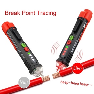 Máy Kiểm Tra Mạch Không Tiếp Xúc HT90 Máy Đo Bút Máy Dò Điện Áp Xoay Chiều Ổ Cắm Điện Thông Minh 12-1000V Dụng Cụ Treo Tường Điện Có Đèn Pin LED - Product Image 3