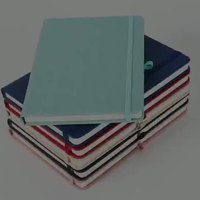 Carnet de notes personnalisé imprimé sur mesure A5, agenda, journal, couverture en cuir PU, avec bande élastique, 80 feuilles