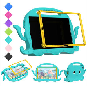 Schiuma morbida antiurto con manico tracolla slot per matita EVA tablet <span class=keywords><strong>cover</strong></span> bambini simpatico cartone animato polpo per <span class=keywords><strong>Samsung</strong></span> <span class=keywords><strong>A7</strong></span> <span class=keywords><strong>Lite</strong></span> T220 - Product Image 1