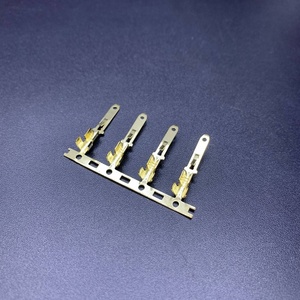 ขั้วต่อทองเหลืองคุณภาพสูง <span class=keywords><strong>Bx</strong></span> 110 แบบตัวผู้/ตัวเมีย สำหรับขั้วต่อรถมอเตอร์ไซค์ 2.8 รุ่น DJ611-2.8*0.5A/DJ621-E2.8*0.5A - Product Image 3