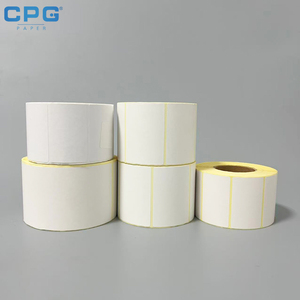 OEM Custom 100x150mm Industrial Grade Thermal Barcode Label Roll High Adhesive <b>Logistics</b> Shipping Sticker Bulk - Product Image 1