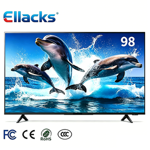 Téléviseur intelligent 4K haute définition 98 pouces sans cadre, prix usine avantageux, en promotion. Borderle - Product Image 5