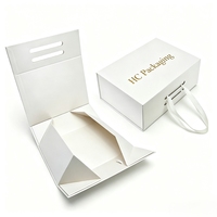 Emballage cadeau d'entreprise, boîte pliable magnétique, logo personnalisé pour les cadeaux d'employés, kits de bienvenue et programmes de vente en gros