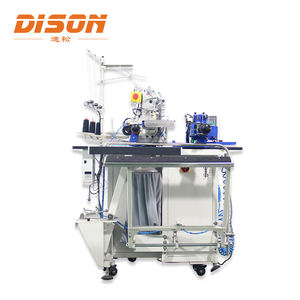 Machine à coudre automatique DS-1128 pour ourlet de couvre-point, fixation de <span class=keywords><strong>bande</strong></span> élastique, machine à interlock pour lit - Product Image 2