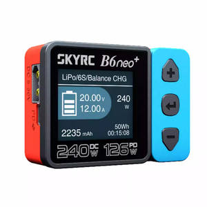 SkyRC B6neo Smart Charger DC 200W PD 80W 10A für LiPo LiFe NiMH LiHV Akku RC Auto Drohne Flugzeug - Product Image 1