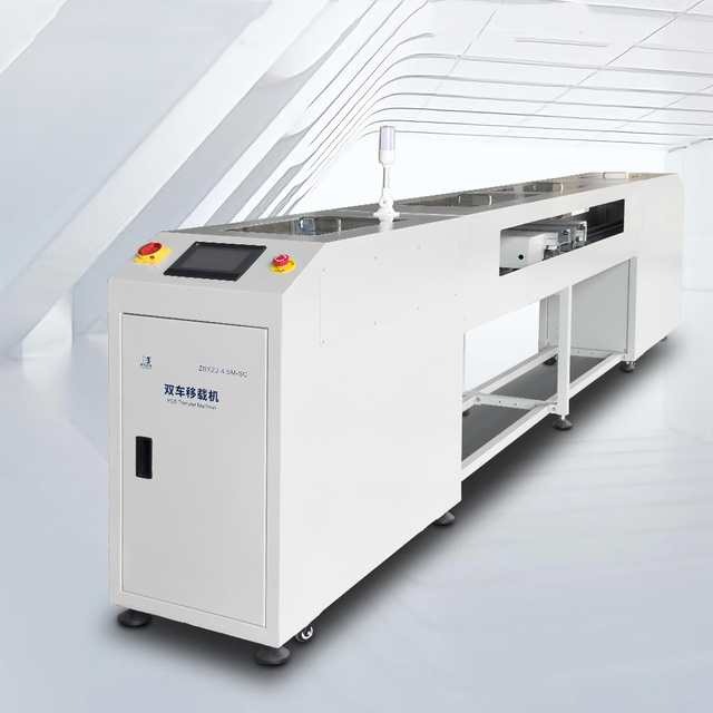 Automatic Smt Pcb Shuttle Conveyor Assembly Line High Precision Positioning Dual Lane Transfer Machine With Plc Control