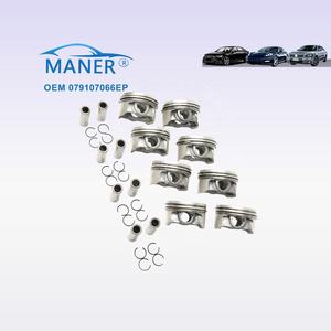 ชุดลูกสูบเครื่องยนต์ MANER 079107066EP พร้อมแหวน สำหรับ Audi A8 A8L RS6 RS7 S8 4.0 TFSI CTGA ปี 2014 2017 - Product Image 3