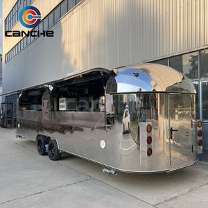 Remolque de comida móvil para fabricación de camiones de comida de 26 pies con cocina completa a la venta, certificado CE, diseño de carrito de remolque de concesión rápida - Product Image 5