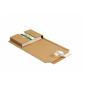 Embalaje de libros autoadhesivo reciclable de calidad Kraftliner Multiwell 352E de protección fuerte DREI V - Product Image 1