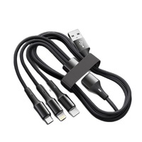 Kabel Data Transfer Cepat Pengisian Daya Tipe C Nylon Braided Tahan Lama 1m Pd 6A 66W Grosir Pabrik untuk Samsung Xiaomi