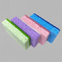 Éponges de cuisine biodégradables mr.siga éponge en cellulose anti-rayures éponge compostable