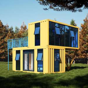 カスタマイズ可能な「インターネットセレブリティ」スタイルガーデンハウスホテルリゾートコンテナハウス - Product Image 3