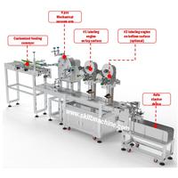 Machine d'étiquetage automatique de conteneurs SKILT pour boîtes de fraises, étiqueteuse de plateaux, haute précision, portable