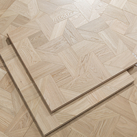 Parquet multicouche en chêne naturel à prix compétitif, parquet artistique pour projets de construction haut de gamme