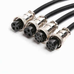GX16 Connector 2 to 10 Pin Male Female with Pre Wired Cable for Industrial Control Equipment - Product Image 6