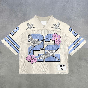 Camiseta de Fútbol Unisex Transpirable de Secado Rápido, Manga Corta, Logotipo Personalizado, Impresión Digital 3D, Número, Camiseta Deportiva a la Moda - Product Image 4