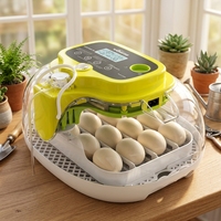 WONEGG Nouvelle Arrivée Entièrement Automatique Incubateur Éclosoir pour Œufs de Volaille, Cailles, Oies et Canards